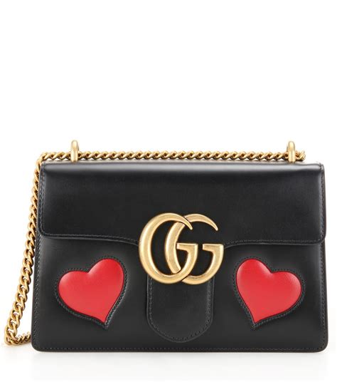 gucci gg marmont medium heart shoulder bag|gucci marmont small shoulder bag.